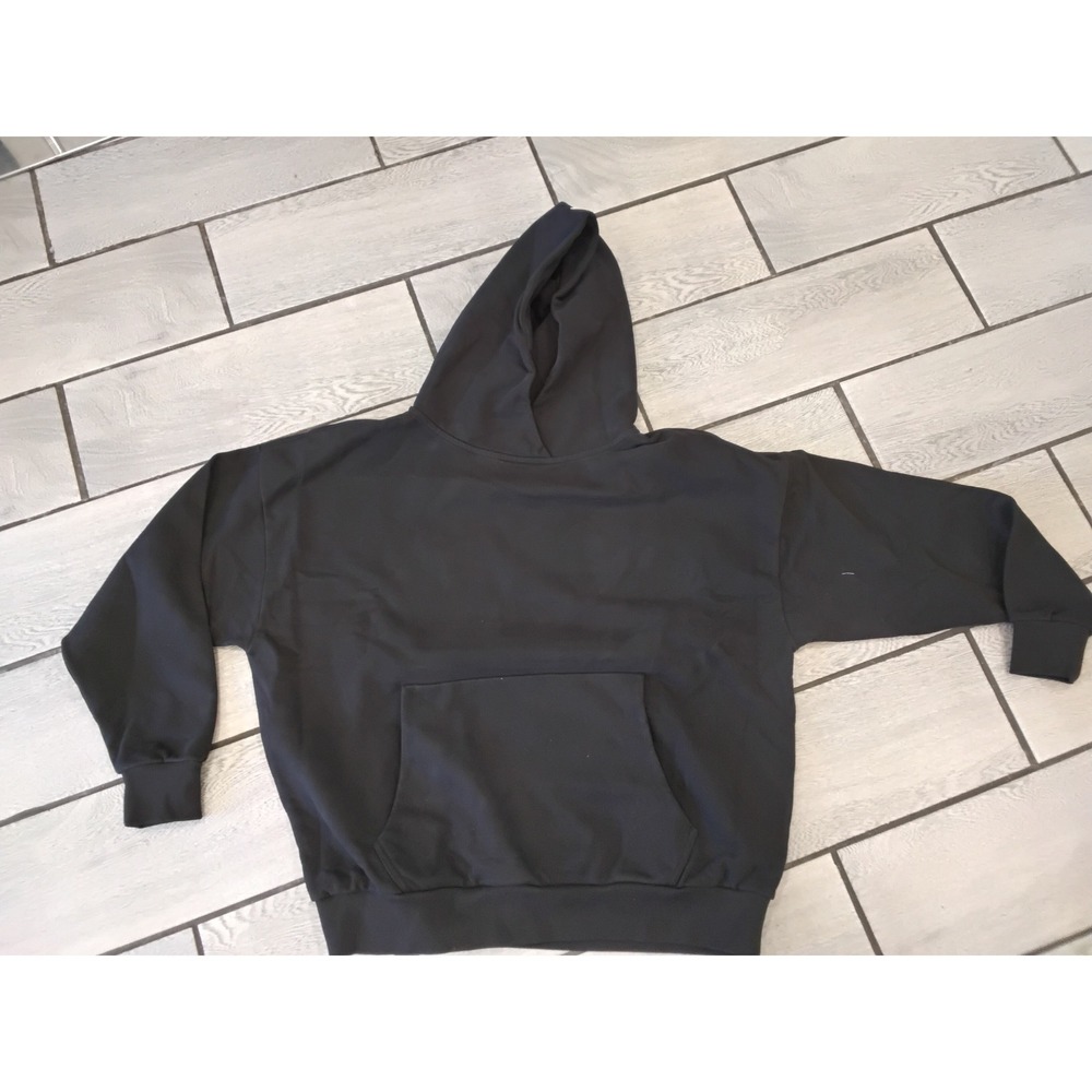Ananke Heavy Weight Fleece Hoodie Black Oversized Streetwear A0202 Mens Small